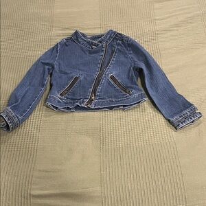 Tucker + Tate Asymmetrical Blue Jean Jacket